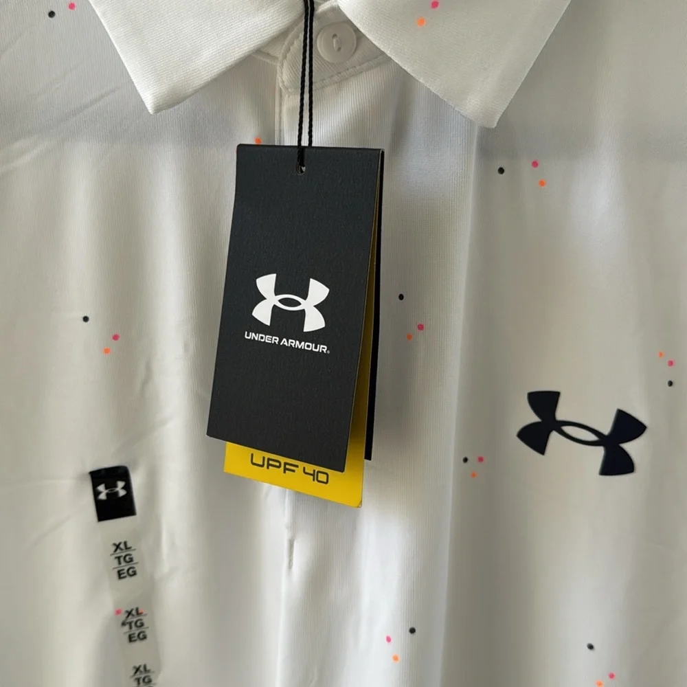 Under Armour Playoff 3.0 Printed Polo Men’s XL - Picture 5 of 8